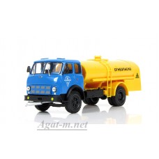 9640-АПР МАЗ-500А ТЗ-500 "Огнеопасно," голубой/желтый